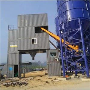 Concrete paket plant machin
